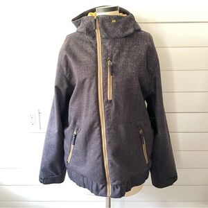 Billabong Gray Ski & Snow Jacket